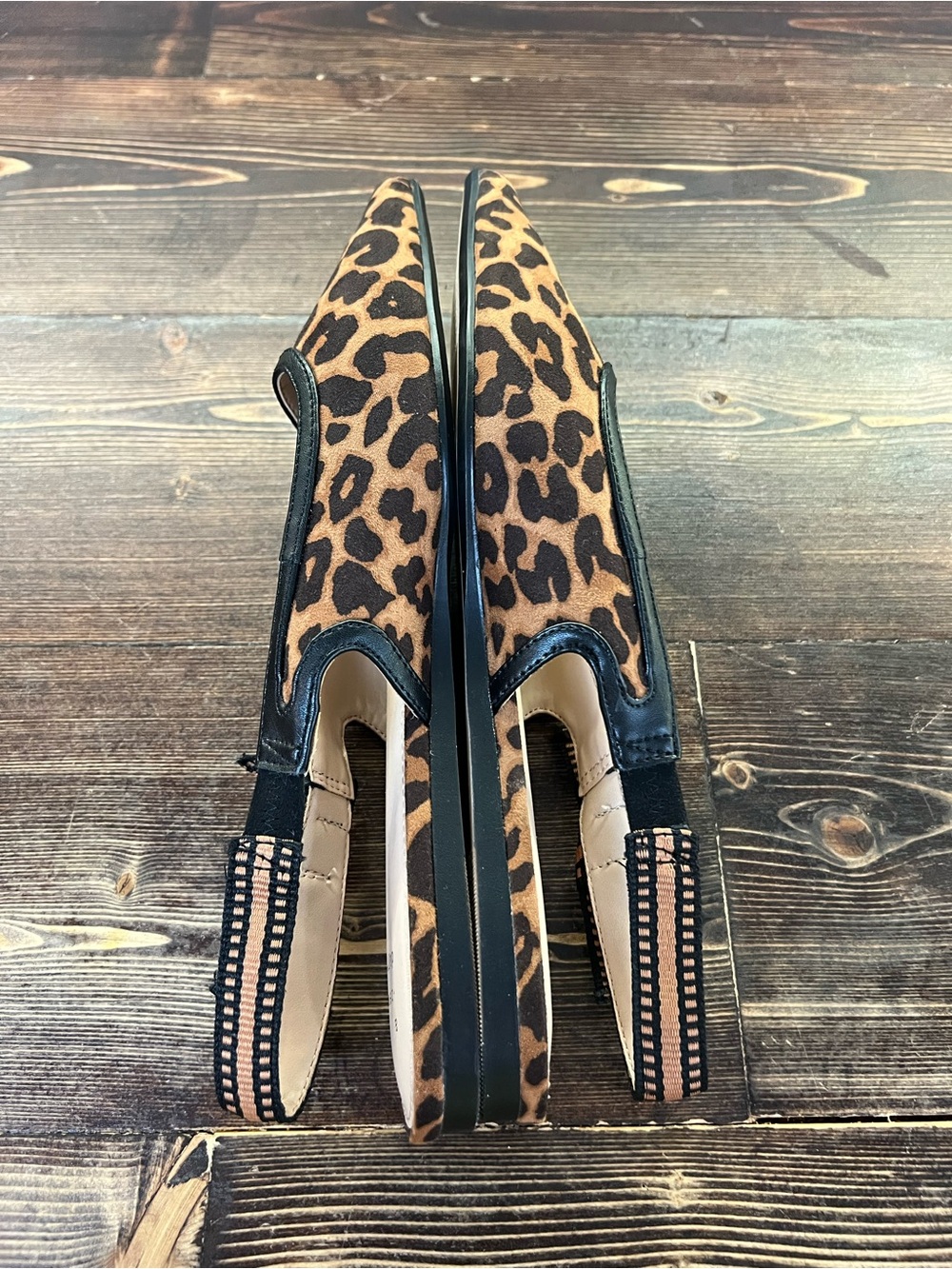 A New Day • Women’s “London” Slingback Flats Leopard Print Pointed Toe •Size 7.5 - Picture 8 of 10
